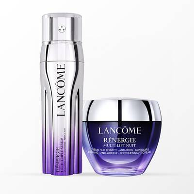 Rénergie Duo Crema Notte & Siero - Crema Notte Rassodante E Anti-Rughe Mirata & Siero Ad Alte Prestazioni. - Per Donna