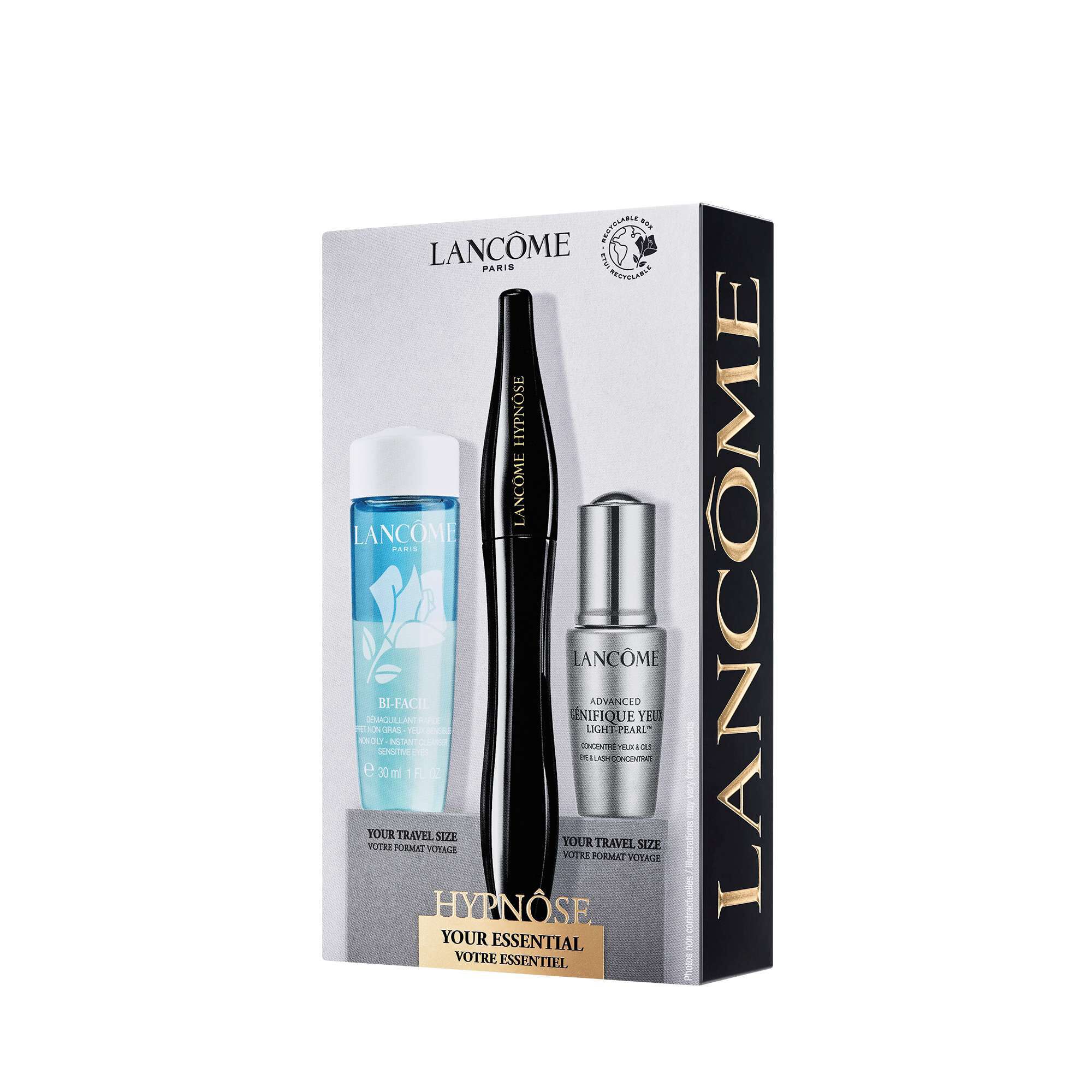 COFANETTO MASCARA HYPNOSE WITH GENIFIQUE YEUX LIGHT PEARL & BI-FACIL