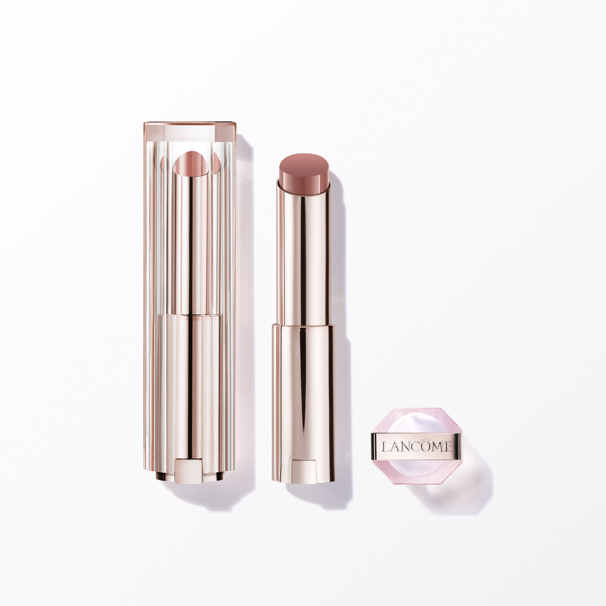Lancôme Donna 21 Shade-Throwing Beige Lip Idôle Squalane-12 Butterglow™ - Glowy Lip Balm Instant Shine &Amp; Care - Per