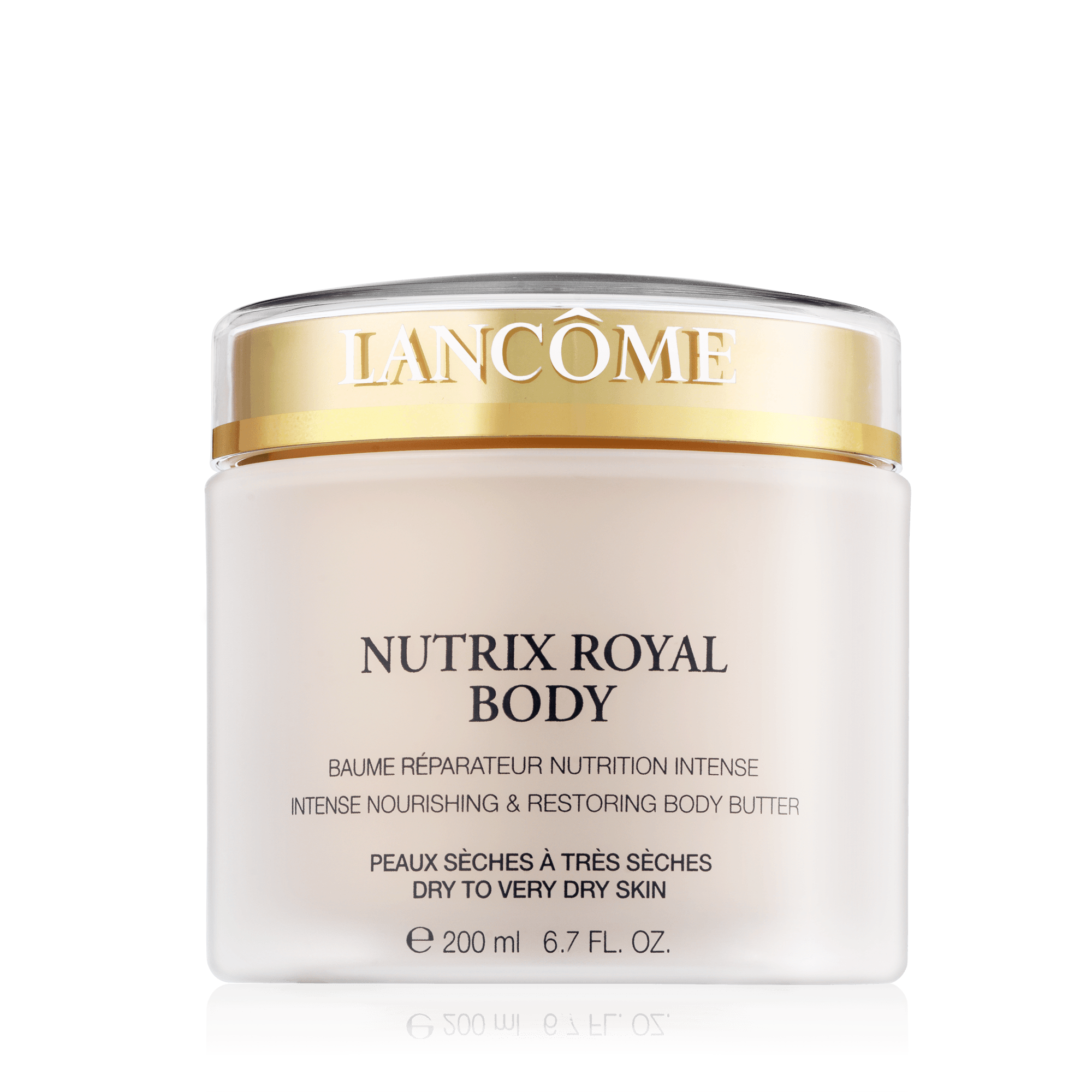 Lancôme Nutrix Royal Body Crema Corpo - Burro Corpo Ristrutturante Nutrizione Intensa. Per Pelli Secche - 200 ml - Per Donna -