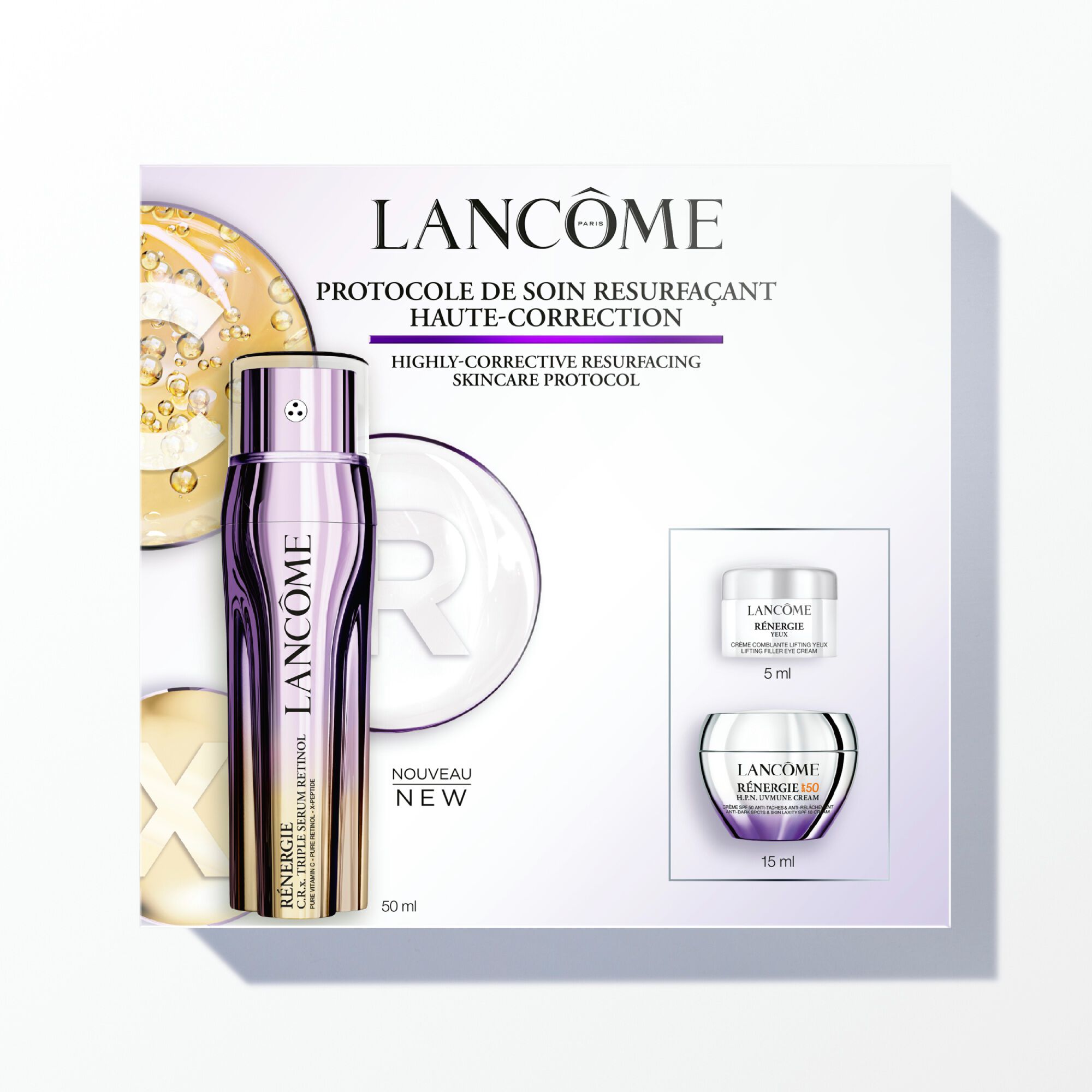 Set di Retinolo Triplo Siero Renergie C.r.x. 50ml
