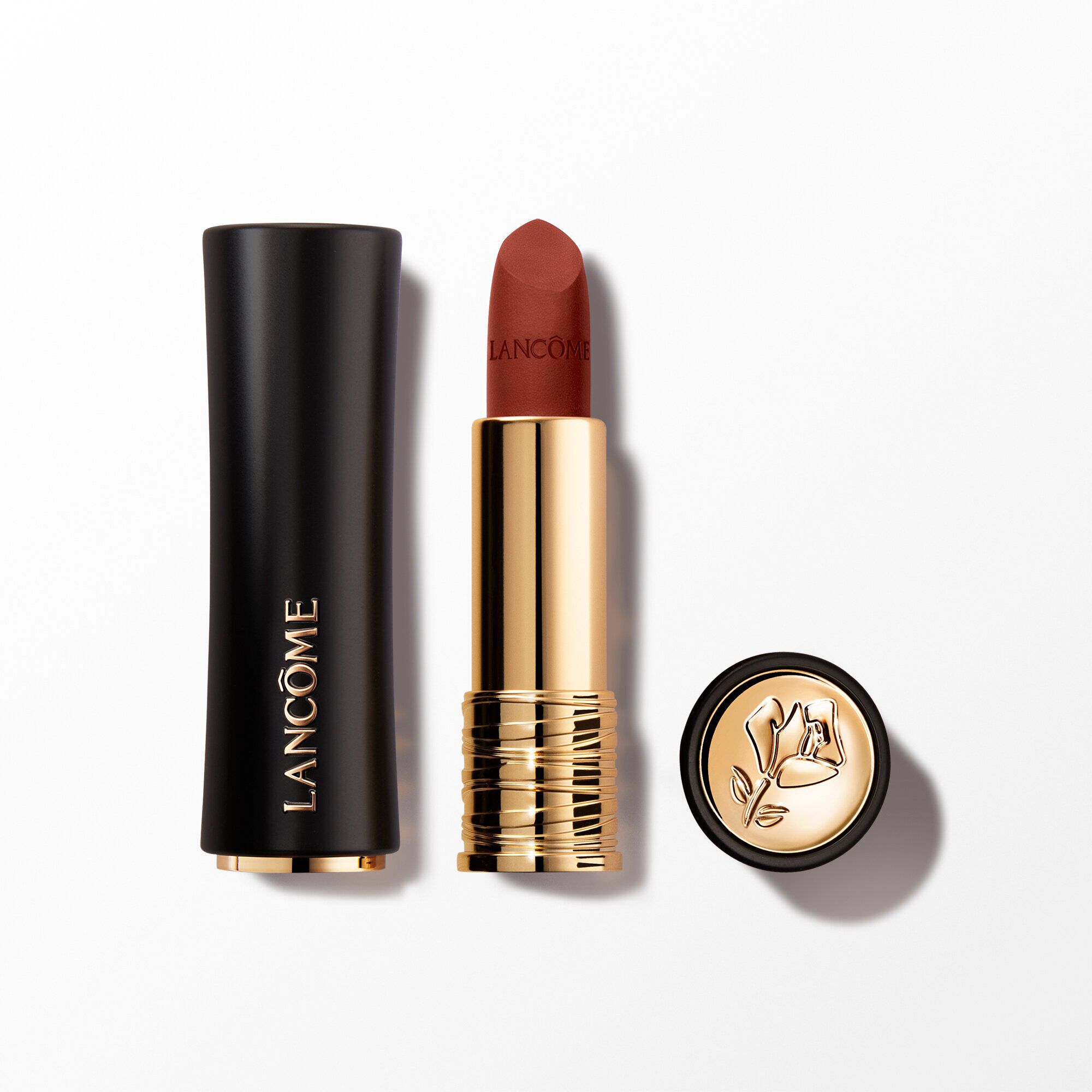 L'Absolu Rouge Drama Matte - Powdery Matte Lipstick - 338 Espresso Rush - Per Donna - Lancôme