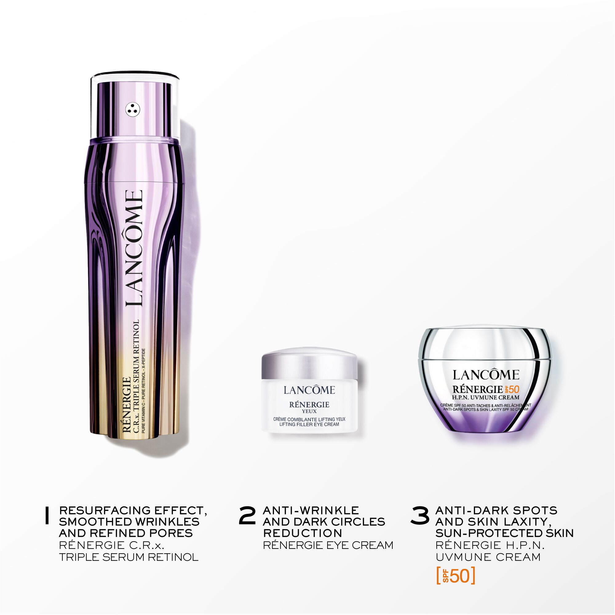 Set di Retinolo Triplo Siero Renergie C.r.x. 50ml