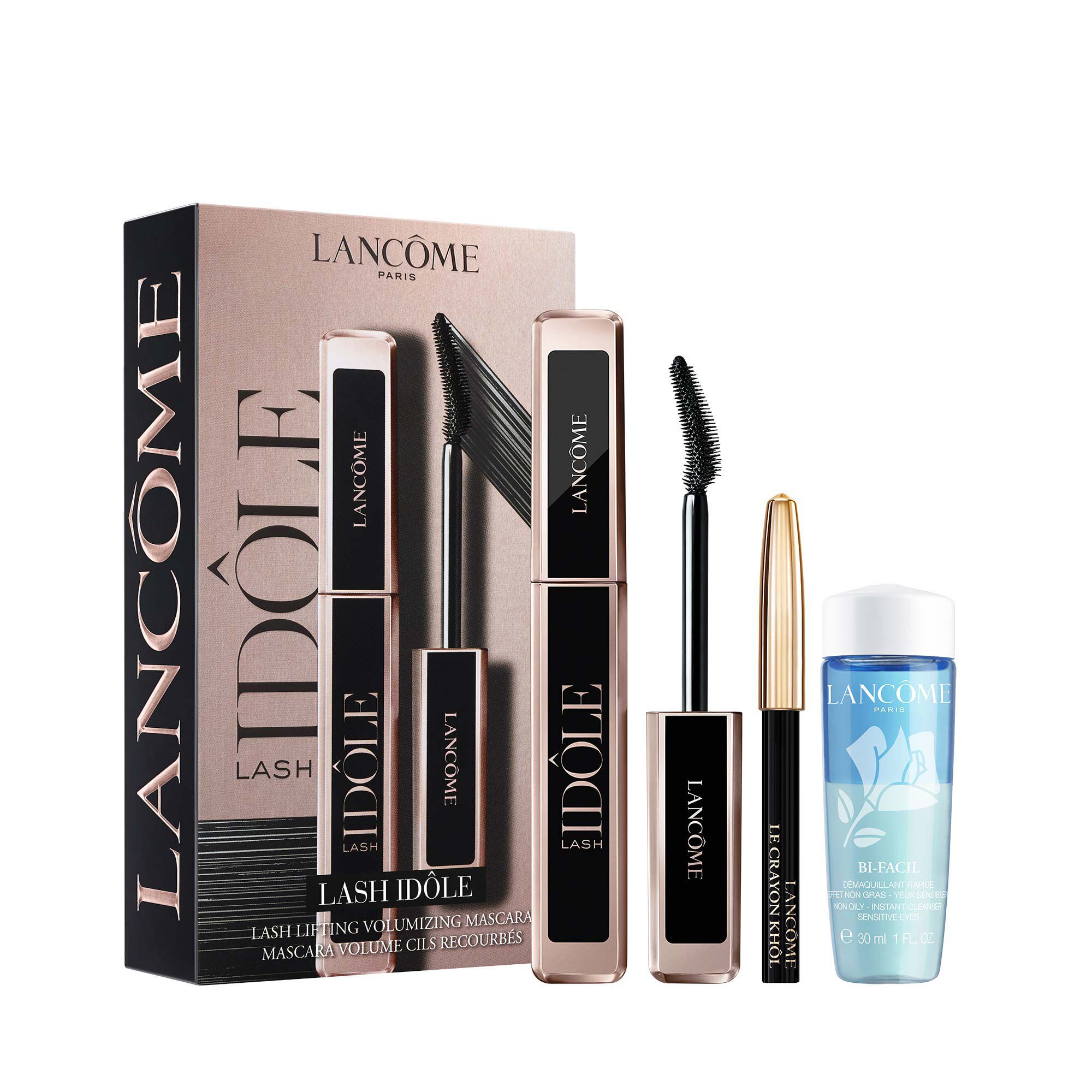 LASH IDOLE MASCARA SET WITH LE CRAYON KHOL & BI-FACIL
