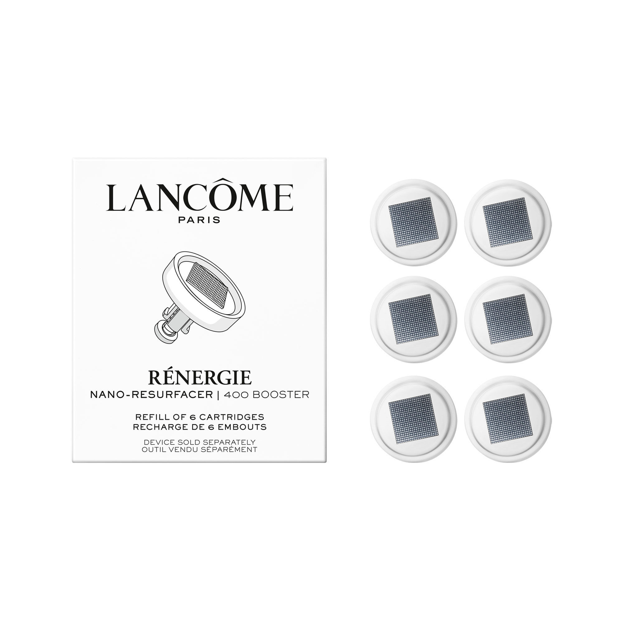 Rénergie Nano-Resurfacer | 400 Booster Ricariche X6 - Next Generation At-Home Skincare Device With Clinical Efficacy - NANO-RESURFACER 400 BOOSTER RIC