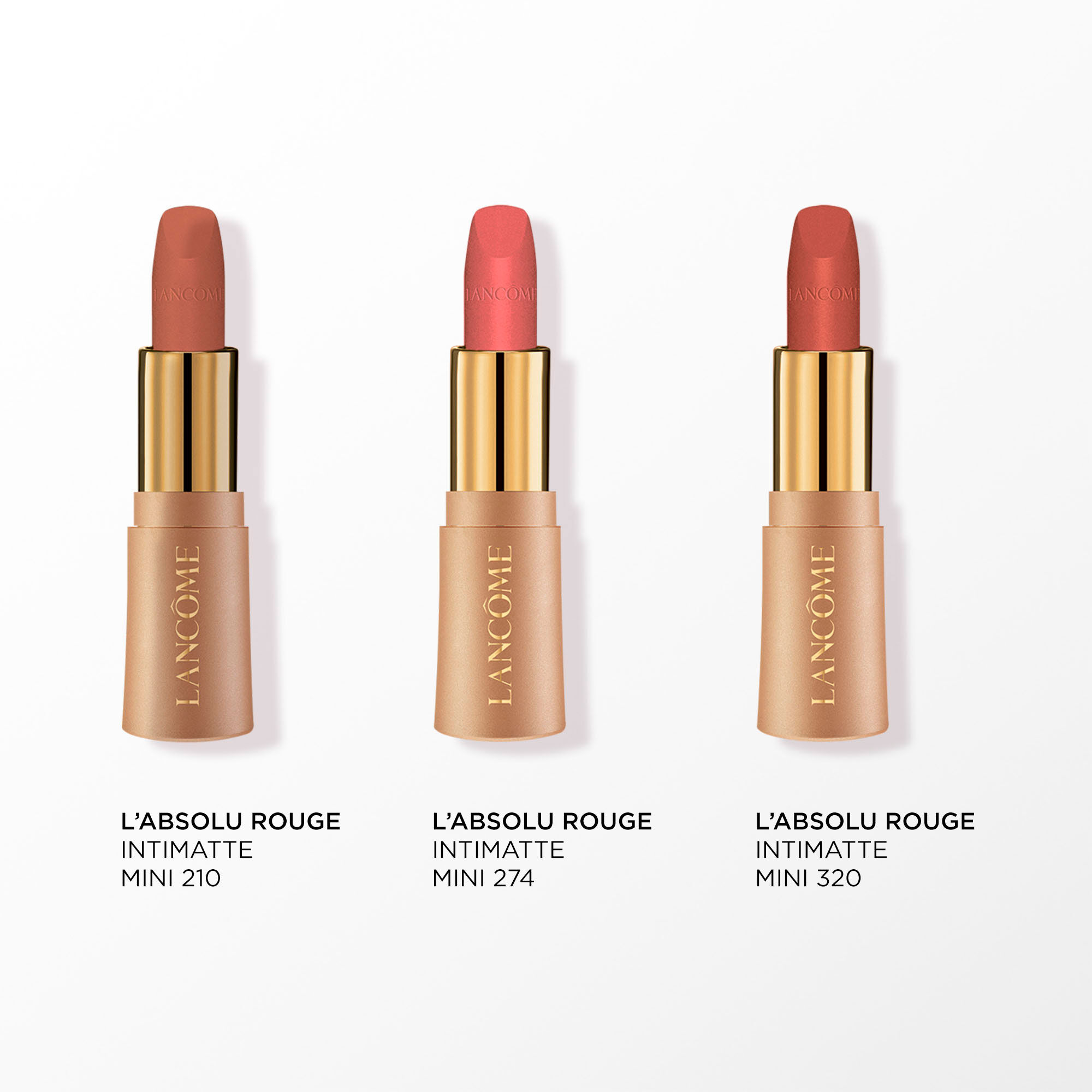 Set Mini Trio L'Absolu Rouge Intimatte