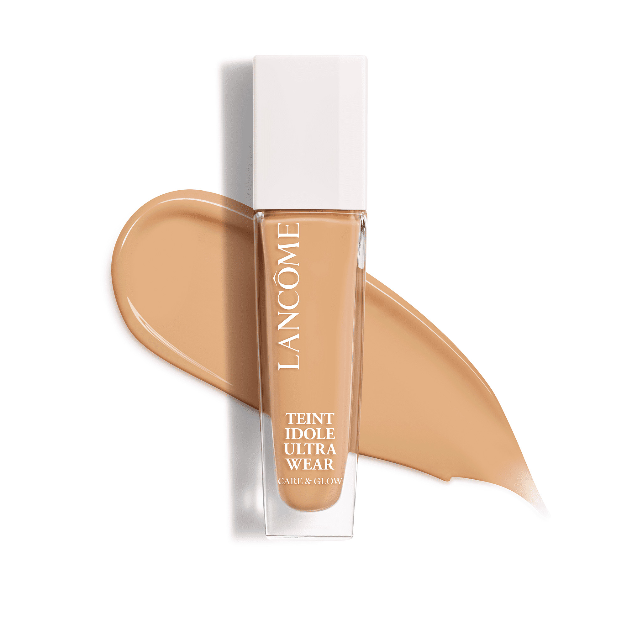 Lancôme Fondotinta Teint Idole Ultra Wear Care & Glow - Fondotinta Idratante & Effetto Luminosità Naturale 24h - 240w - Per Donna -