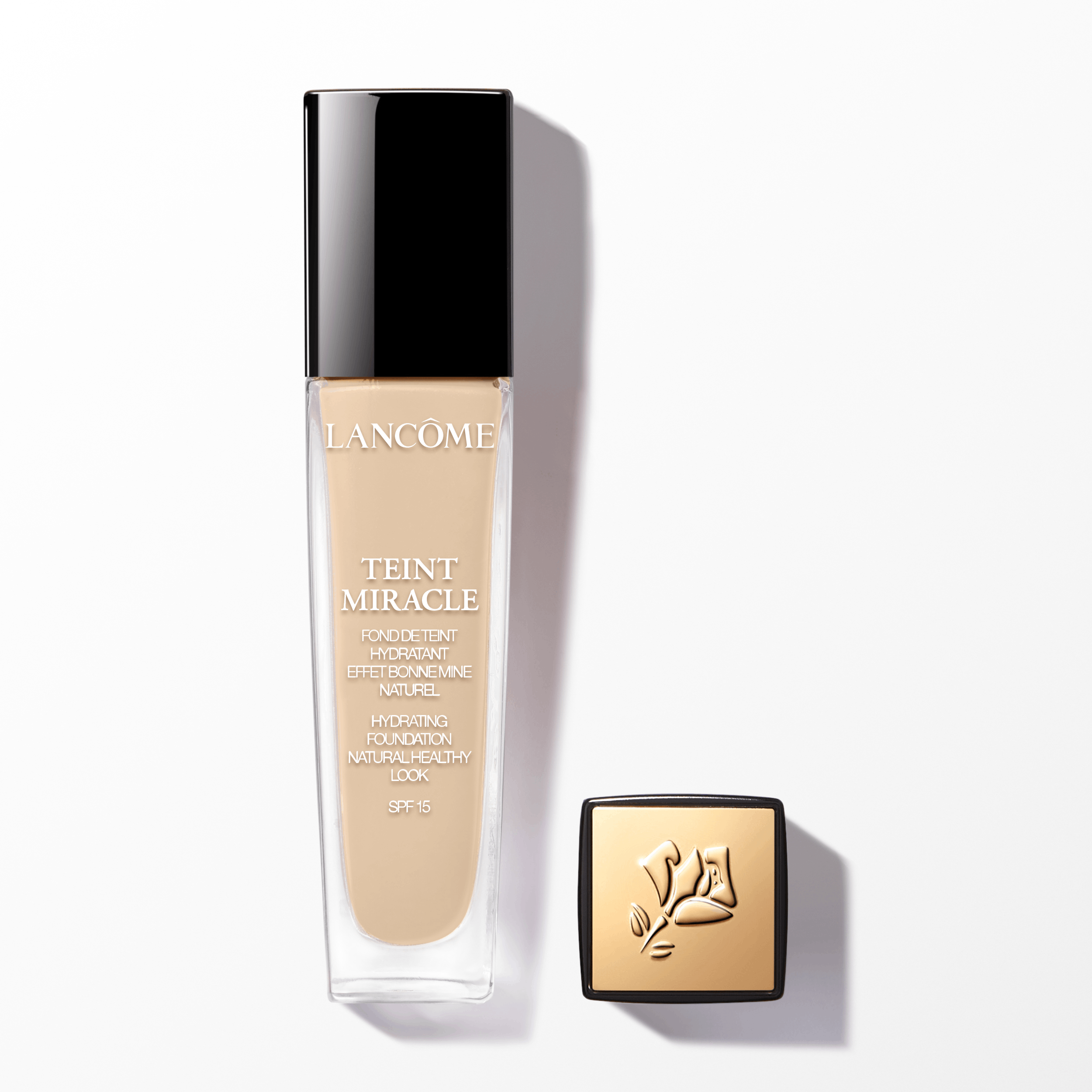 Teint Miracle - Fondotinta - Idrata La Tua Pelle. Uniforma Il Tuo Incarnato. - 01 Beige Albâtre - Per Donna - Lancôme
