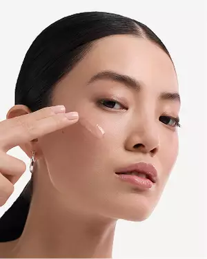 Illustrazione Lancome per la bellezza dedicata all'idratazione della pelle
