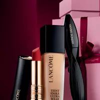 Visuale di fondotinta Lancome per illustrazione di trucco
