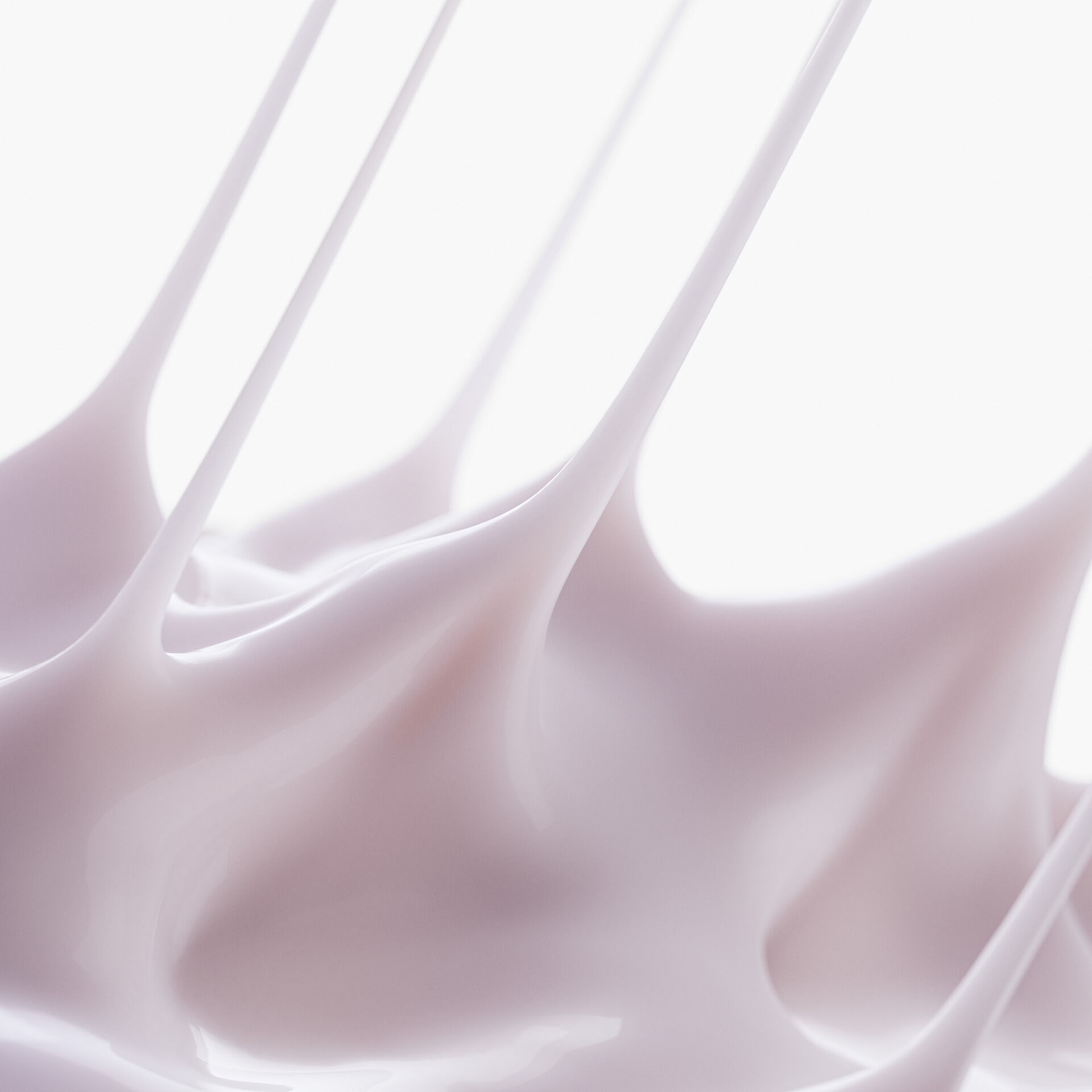 Innovazione Beauty Tech Lancome: modella con pelle radiosa davanti a un dispositivo di analisi della pelle professionale su sfondo dorato.
