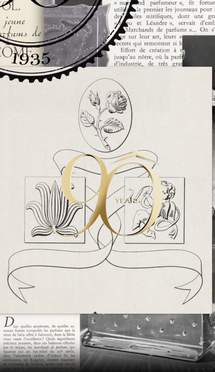 90 years of Lancome